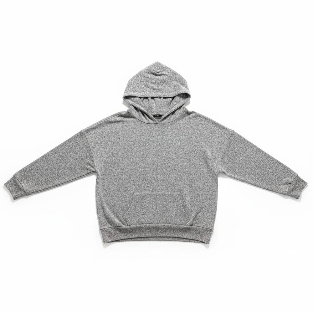 Charlotte Russe XL Gray Hoodie Womens Casual Cozy Sweatshirt Pullover